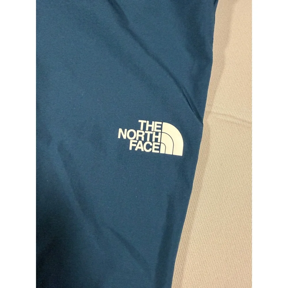 The North Face Mens XL Blue Active Tapered Pants Hiking Training Zipper Pockets